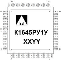 Микросхема 1645РУ1А(Б)У